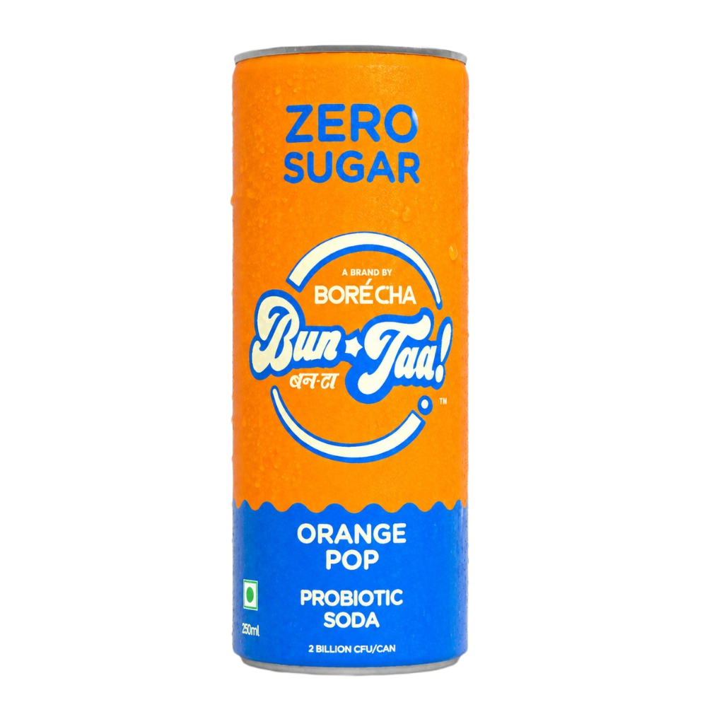 Bun-Taa! Orange Pop Probiotic Soda